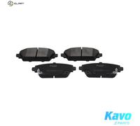 Brake pads KBP-2012 KAVO PARTS for HONDA NISSAN MG