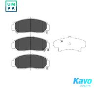 BRAKE PAD SET DISC BRAKE KBP-2037 FOR HONDA R18Z4/R18Z1 1.8L R16B1/R16B2 1.6L