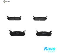Brake pads KBP-4507 KAVO PARTS for MAZDA DAIHATSU SUZUKI