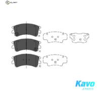 Brake pads KBP-4512 KAVO PARTS for MAZDA 6 Hatchback 6 Saloon 6 Station Wagon