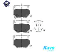 BRAKE PAD SET DISC BRAKE KBP-6545 FOR NISSAN VG30DETT 3.0L RB25DET 2.5L 6cyl