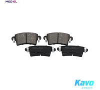 Brake pads KBP-6564 KAVO PARTS for RENAULT OPEL NISSAN