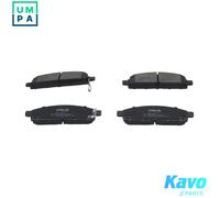 Brake pads KBP-6599 KAVO PARTS for NISSAN NV200 / EVALIA Bus NV200 Van
