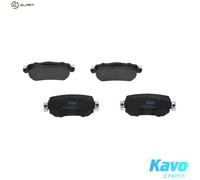BRAKE PAD SET DISC BRAKE KBP-6615 FOR RENAULT NISSAN ROGUE/SPORT/II/SUV LEAF