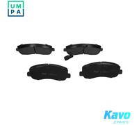 Brake pads KBP-6616 KAVO PARTS for OPEL RENAULT NISSAN