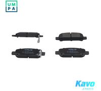 Brake pads KBP-8002 KAVO PARTS for SUBARU IMPREZA Saloon IMPREZA Estate FORESTER