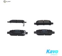 Brake pads KBP-8002 KAVO PARTS for SUBARU IMPREZA Saloon IMPREZA Estate FORESTER