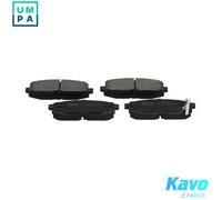 Brake pads KBP-8022 KAVO PARTS for TOYOTA SUBARU