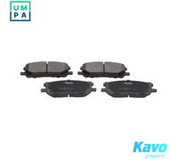Brake pads KBP-9080 KAVO PARTS for LEXUS RX RC GS
