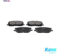 Brake pads KBP-9080 KAVO PARTS for LEXUS RX RC GS