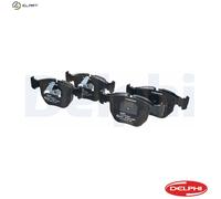 BRAKE PAD SET DISC BRAKE LP1003 FOR BMW 5/E39/X/SAV X3/E83 X5/E53 M57D30 3.0L