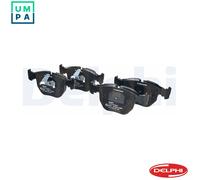 Disc Brake Brake Pad Set Delphi LP1003 Fits Alpina BMW B10 5 Series 7 Series X3