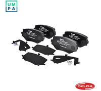 Genuine Delphi Front Brake Pads - LP1015