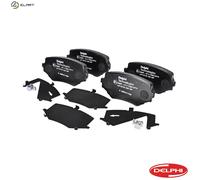 Disc Brake Brake Pad Set Delphi LP1015 Fits Suzuki Volvo Grand Vitara Vitara