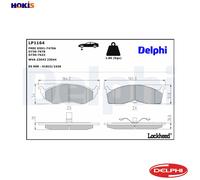 DELPHI DISC BRAKE BRAKE PAD SET LP1164 FOR CHRYSLER DODGE
