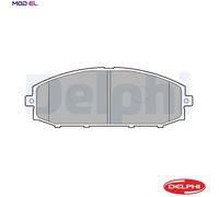 DELPHI LP1305 Brake pad set
