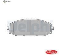 DELPHI LP1305 Brake pad set