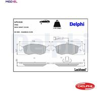New Brake Pad Set, disc brake for FIAT:PALIO,PALIO Weekend,WEEKEND Weekend