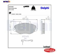 BRAKE PAD SET DISC BRAKE LP1418 FOR FORD TRANSIT/Platform/Chassis/TOURNEO/Bus