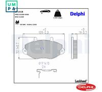Disc Brake Brake Pad Set Delphi LP1418 Fits Ford Transit Transit Tourneo