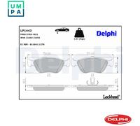 BRAKE PAD SET DISC BRAKE LP1443 FOR VOLVO 850/Rural XC70/CROSS/COUNTRY/SUV 2.0L