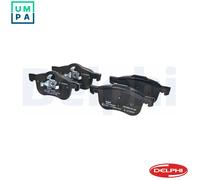 Disc Brake Brake Pad Set Delphi LP1458 Fits Volvo S60 S70 S80 V70 XC70