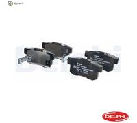 Genuine Delphi Rear Brake Pads - LP1507