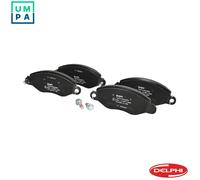 Disc Brake Brake Pad Set Delphi LP1583 Fits Ford Transit Transit Tourneo