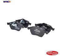 Disc Brake Brake Pad Set Delphi LP1600 Fits Opel Saab Vauxhall Calibra Vectra