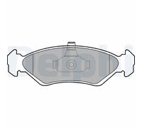 BRAKE PAD SET, DISC BRAKE LP1603
