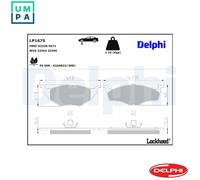 BRAKE PAD SET DISC BRAKE LP1675 FOR VW AUDI ANY/AYZ 1.2L 3cyl LUPOANY 1.2L 3cyl