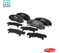 Disc Brake Brake Pad Set Delphi LP1704 Fits Honda Accord Capa Civic FR-V Jazz