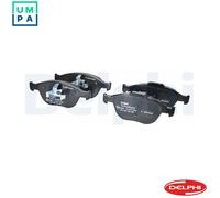 Disc Brake Brake Pad Set Delphi LP1724 Fits Ford Fiesta Courier Focus Ka Puma