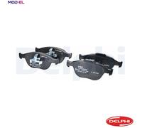 Disc Brake Brake Pad Set Delphi LP1724 Fits Ford Fiesta Courier Focus Ka Puma