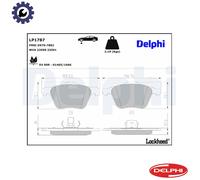 Genuine Delphi Front Brake Pads - LP1787