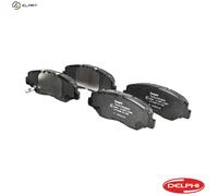BRAKE PAD SET DISC BRAKE LP1806 FOR HONDA K24A1 2.4L 4cyl CR-VP10A2 1.0L 3cyl