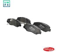 BRAKE PAD SET DISC BRAKE LP1806 FOR HONDA K24A1 2.4L 4cyl CR-VP10A2 1.0L 3cyl