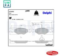DELPHI LP1855 Brake pad set