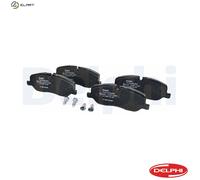 Disc Brake Brake Pad Set Delphi LP1935 Fits Land Rover Discovery Range Rover