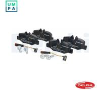 Genuine Delphi Rear Brake Pad Set Fits Mercedes Benz Viano Vito LP1939
