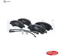Genuine Delphi LP1953 Front Brake Pad Set Fits Ford Transit NEW OE