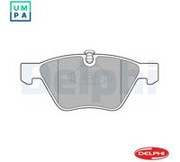 BRAKE PAD SET DISC BRAKE LP1956 FOR BMW N46B20CB/B/C/BD 2.0L 4cyl 3 E90