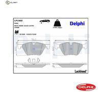 Genuine Delphi Front Brake Pads - LP1960