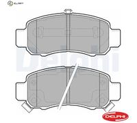 DELPHI LP1973 Brake pad set