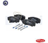 BRAKE PAD SET DISC BRAKE LP2054 FOR NISSAN CABSTAR/NT400 YD25K3LD-5HO/5LO 2.5L