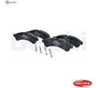 BRAKE PAD SET DISC BRAKE LP2063 FOR IVECO DAILY/Platform/Chassis/VI/LINE/Bus