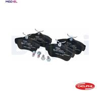 Disc Brake Brake Pad Set Delphi LP2071 Fits Citroen Fiat Peugeot Toyota