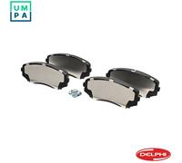 BRAKE PAD SET DISC BRAKE LP2098 FOR MAZDA L3-VDT/L3K7 2.3L R2AA 2.2L PYZ4 2.5L