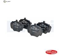 DELPHI LP211 Brake pad set
