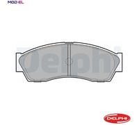 BRAKE PAD SET DISC BRAKE LP2159 FOR ROVER 14K2 1.4L 475 Si 1.4L 4cyl